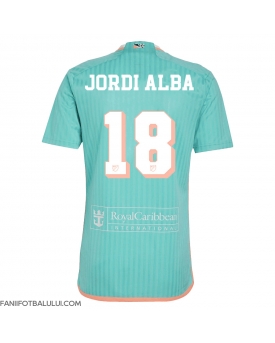 Inter Miami Jordi Alba #18 Tricou Fotbal Replică 2024-25 Barbati Treilea